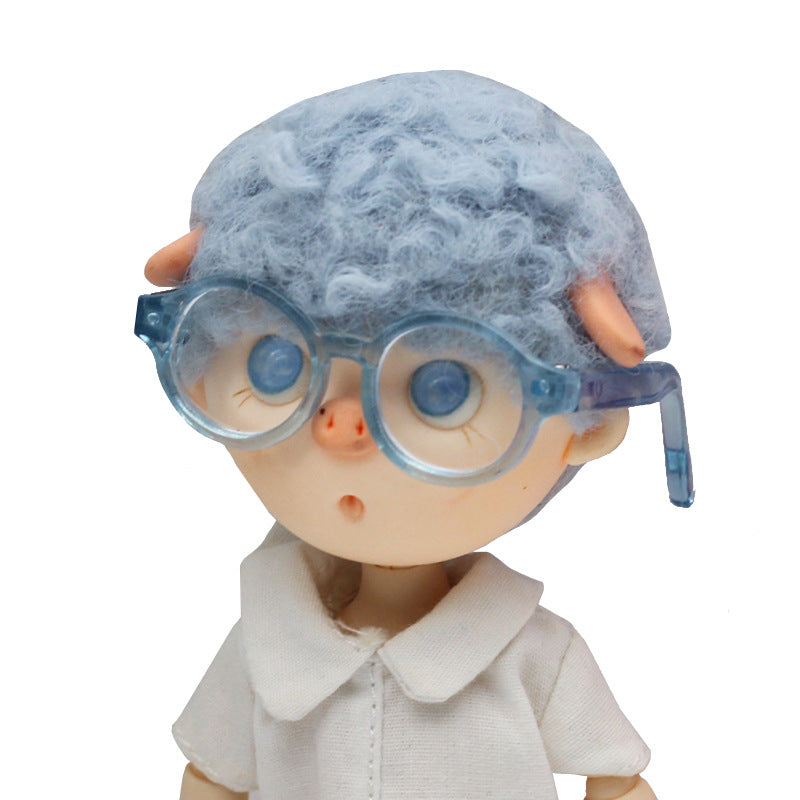 Wholesale Doll transparent sunglasses